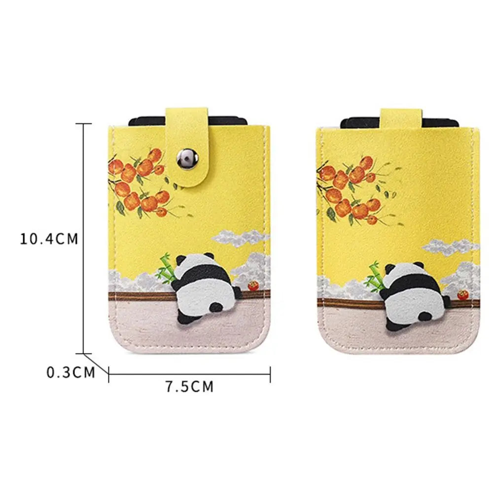 Cute Animals Laminated Concealed Mini Pull-Out Card Wallet-Catonomy-Catonomy