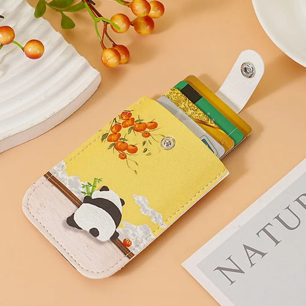 Cute Animals Laminated Concealed Mini Pull-Out Card Wallet-Catonomy-Catonomy