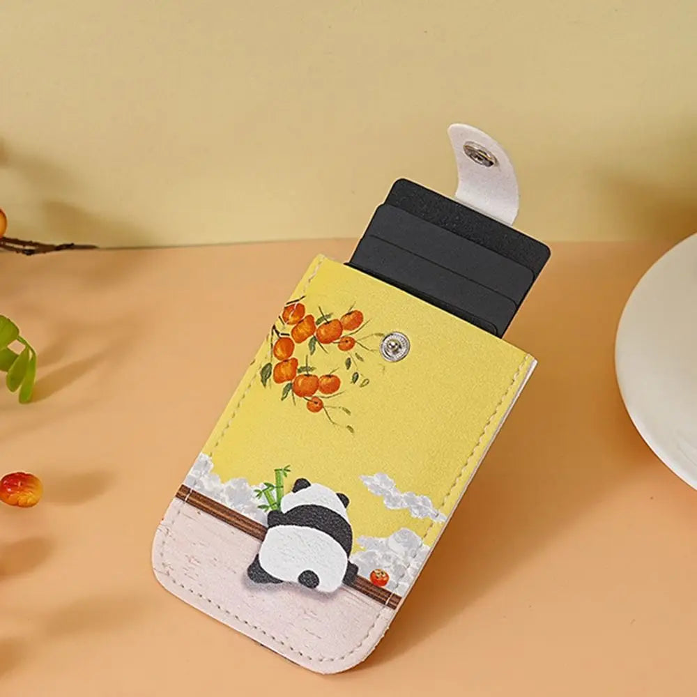 Cute Animals Laminated Concealed Mini Pull-Out Card Wallet-Catonomy-Catonomy