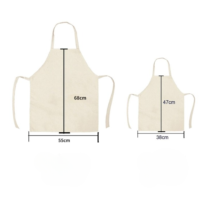 Cute Cat Cotton Linen Apron-Catonomy-Catonomy
