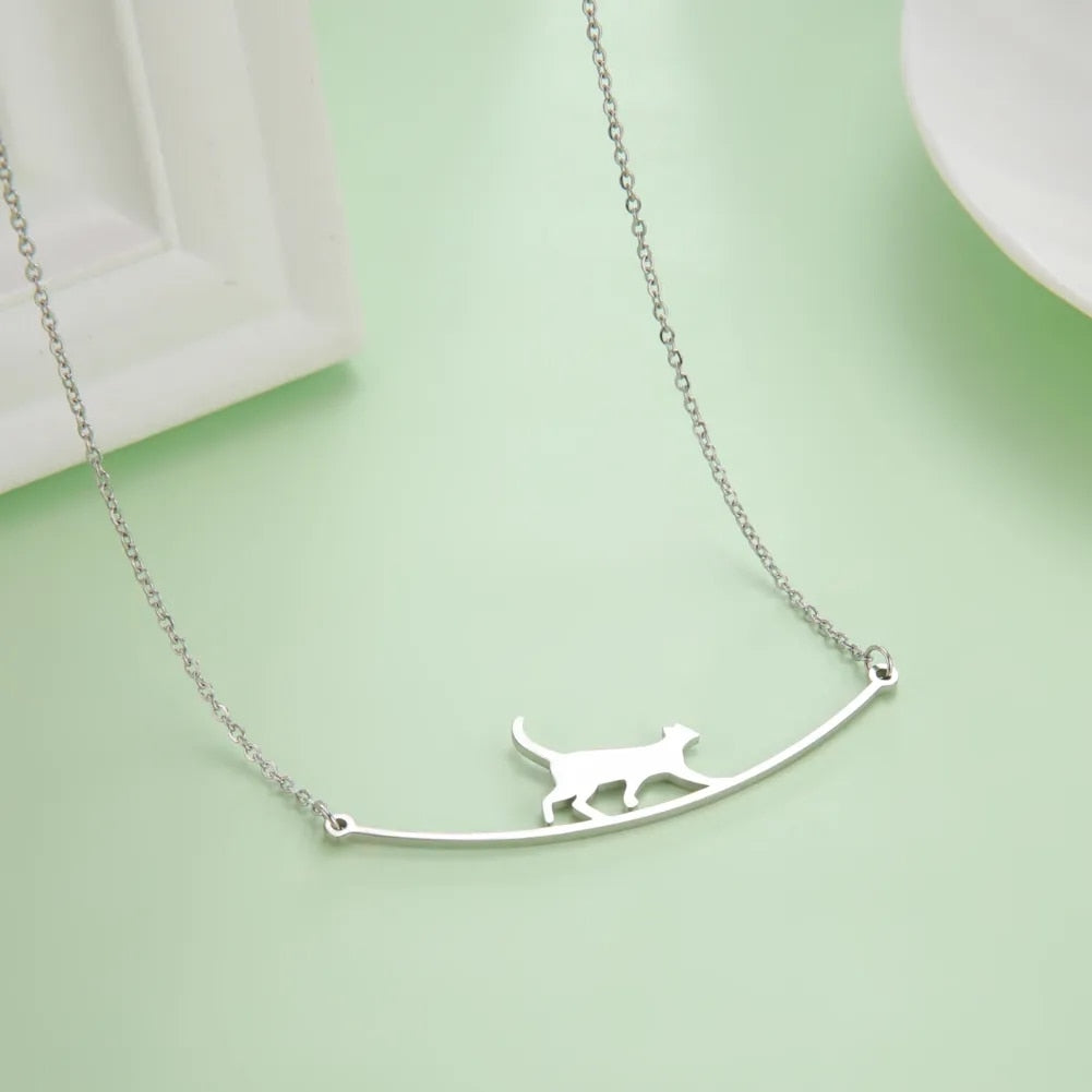 Cute Cat Sparkling Anklet-Catonomy-Catonomy