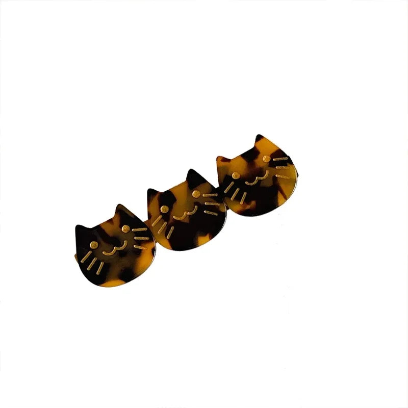 Cute Cats Retro Barrettes-Catonomy-Catonomy