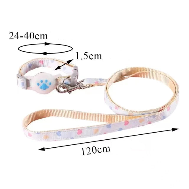 Printed AirTag Holder Case Adjustable Pet Collar-Catonomy-Catonomy