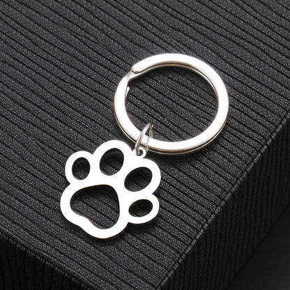 Cartoon Paw Silver Color Fashion keychain-Catonomy-Silver-Catonomy