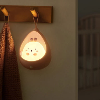 Cat And Rabbit Rechargeable Portable Night Light With Automatic Sensor-Catonomy-Catonomy