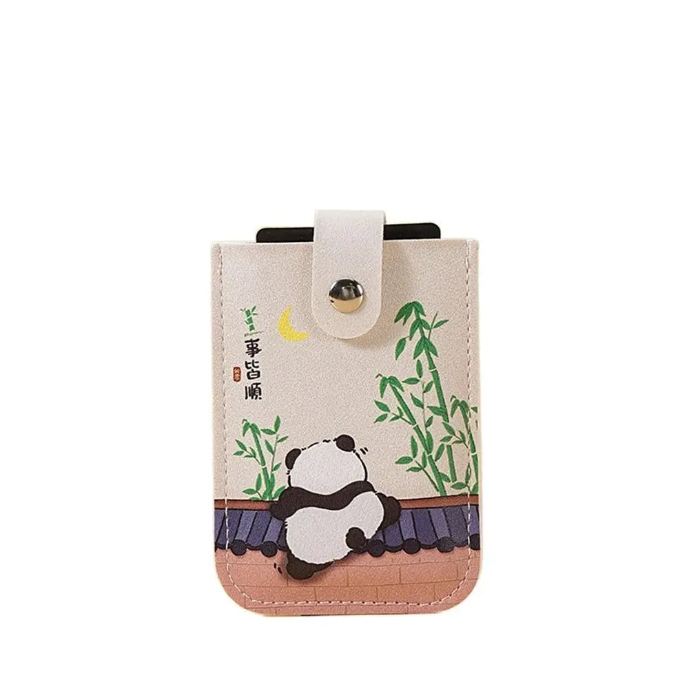 Cute Animals Laminated Concealed Mini Pull-Out Card Wallet-Catonomy-Catonomy