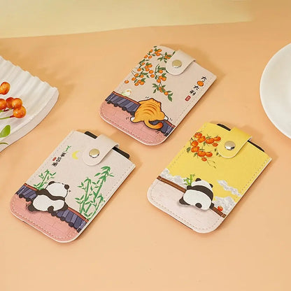 Cute Animals Laminated Concealed Mini Pull-Out Card Wallet-Catonomy-Catonomy