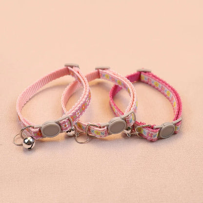Exquisite Floral Embroidered Lace Cat Collars-Catonomy-Catonomy