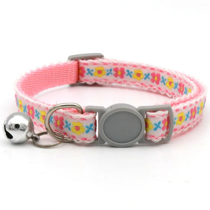Exquisite Floral Embroidered Lace Cat Collars-Catonomy-Light Pink-Catonomy
