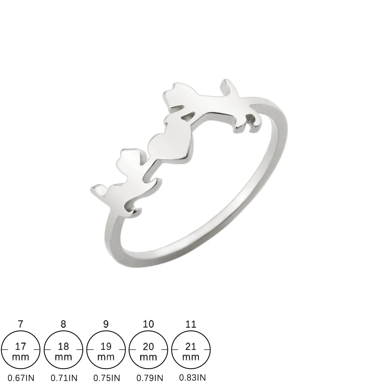 Romantic Cats Holding Heart Ring-Catonomy-Catonomy