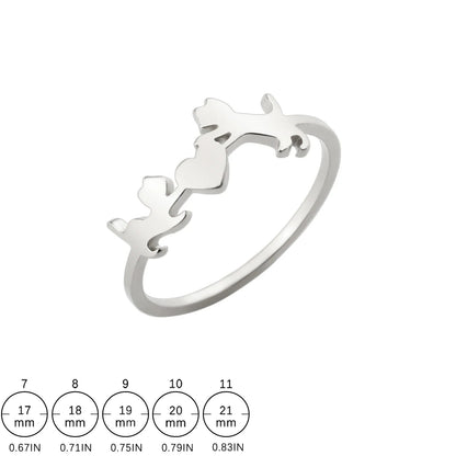Romantic Cats Holding Heart Ring-Catonomy-Catonomy