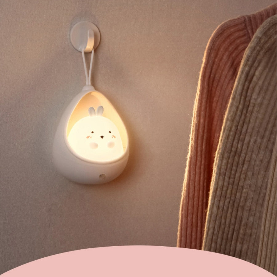 Cat And Rabbit Rechargeable Portable Night Light With Automatic Sensor-Catonomy-Catonomy